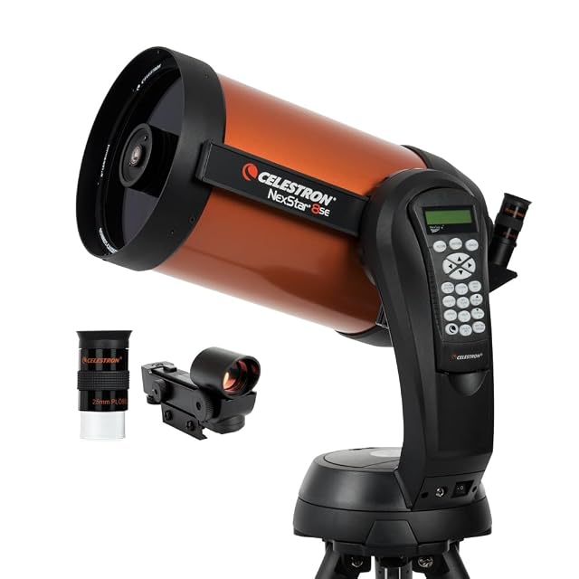 Schmidt-Cassegrain Celestron NexStar 8SE sur sa fourche à bras unique