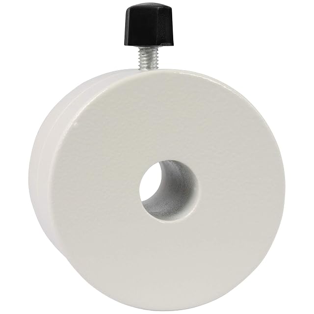Contrepoids en acier Omegon de 2,6 kg avec sa vis de blocage