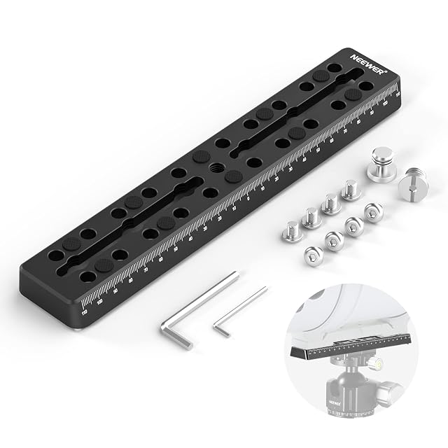 Platine queue-d’aronde NEEWER de 230 mm au profil Vixen