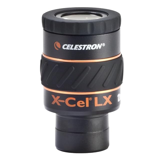 Oculaire Celestron X-Cel LX de 12 mm à prise caoutchouc moletée