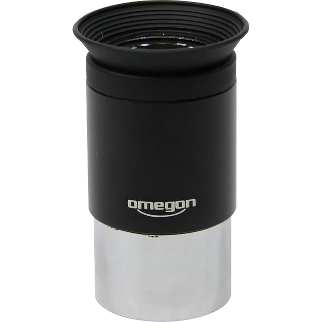 Oculaire Plössl Omegon de 25 mm avec bonnette caoutchouc