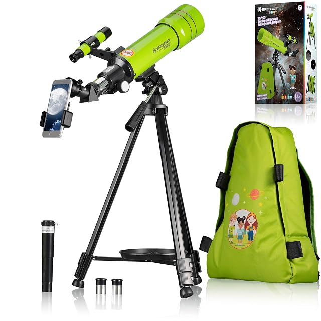 Lunette pour enfants BRESSER JUNIOR 70/400 avec son sac à dos