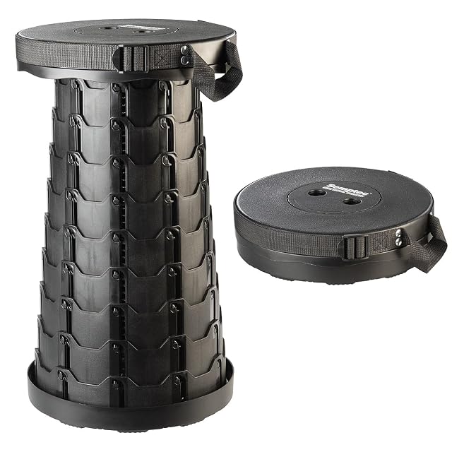 Tabouret télescopique Semptec avec sangle de transport