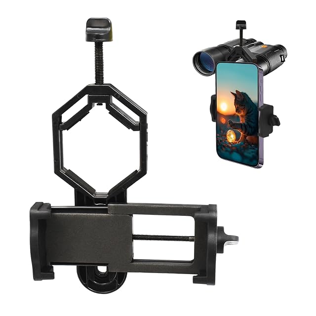 Adaptateur smartphone universel Surplex à corps en aluminium