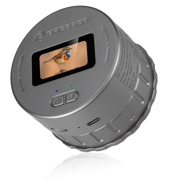 Caméra pour oculaire Bresser en Wi-Fi avec son écran de 1,47 pouce