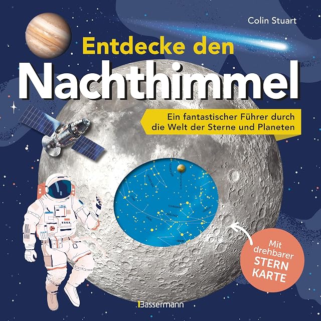 Livre guide du ciel nocturne avec carte du ciel tournante