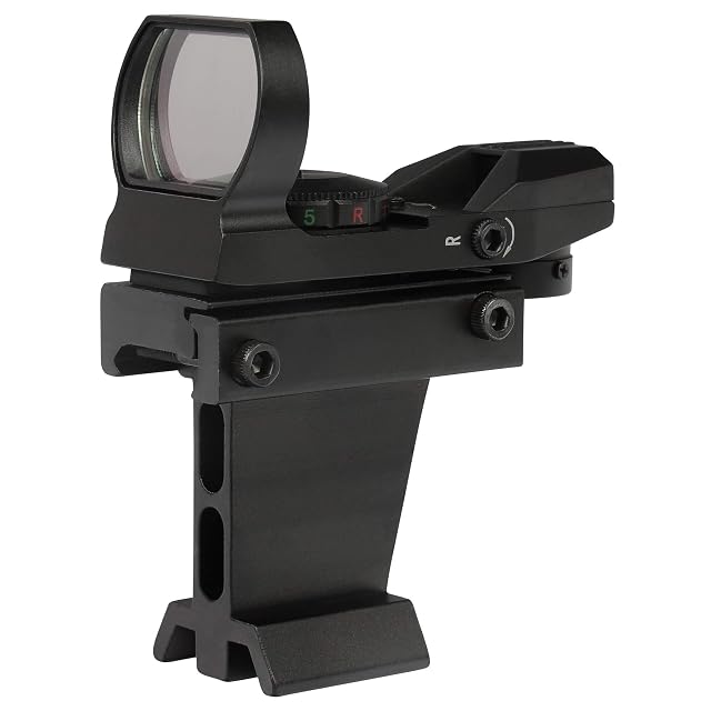 Chercheur à point rouge Omegon Deluxe en boîtier métallique