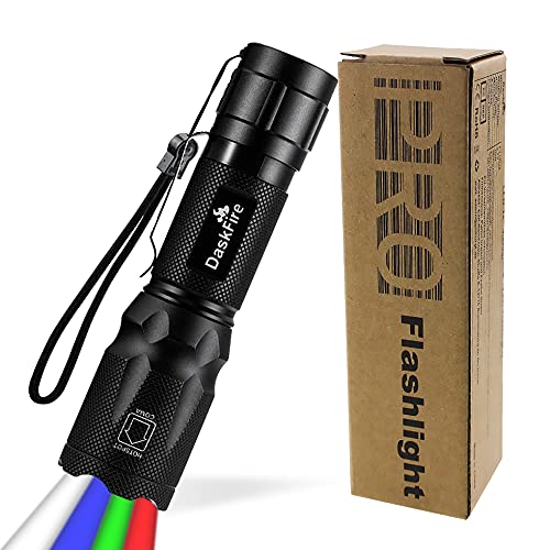 Lampe à LED DaskFire 4 en 1 à lumière rouge, verte et bleue