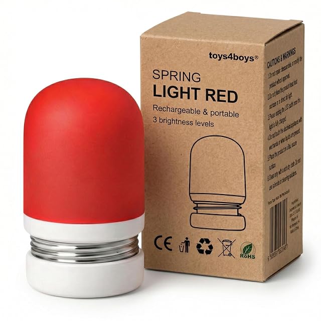 Veilleuse rouge à intensité réglable Toys4Boys 630 nm