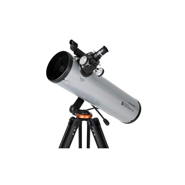 Celestron StarSense Explorer DX 130 avec un smartphone dans son support