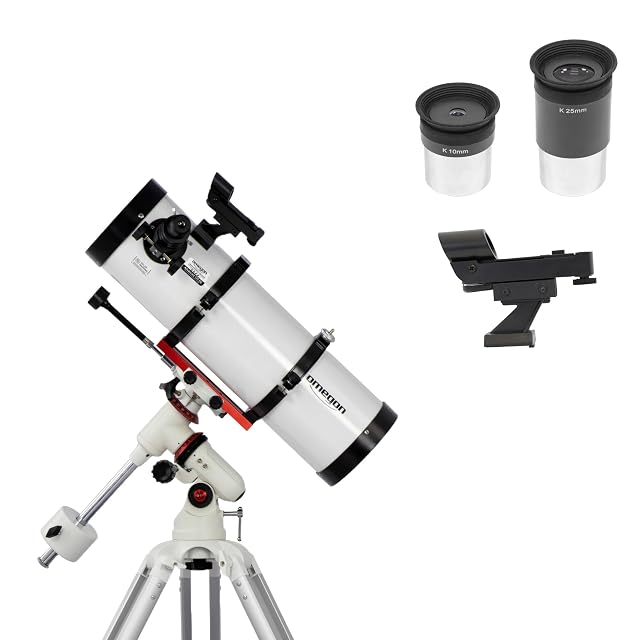 Réflecteur Omegon Advanced 130/650 sur sa monture équatoriale EQ-320