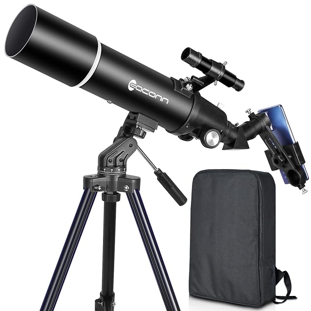 Lunette EACONN E-80AZ avec son sac à dos et son trépied réglable