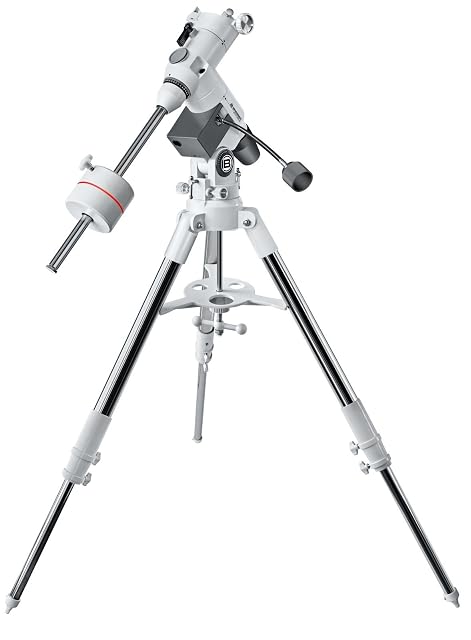 Monture équatoriale Bresser Messier EXOS-2 sur son trépied aluminium