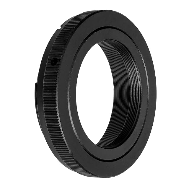 Bague adaptatrice T2 Your Day Mate pour Canon EF et EF-S en aluminium noir