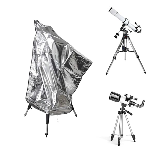 Housse de télescope LNGJIN argentée en 420D